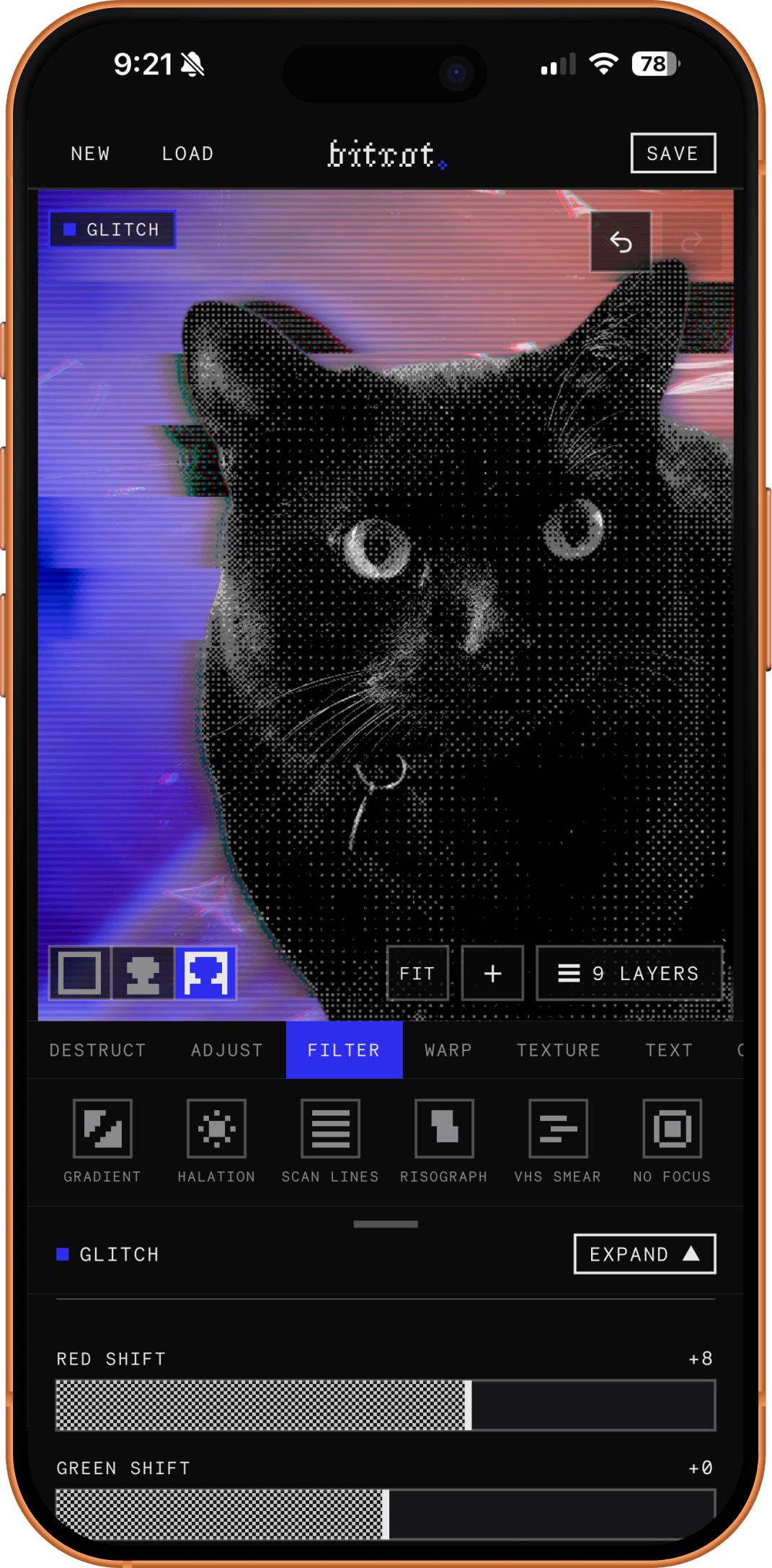 Bitrot Dither Photo Editor