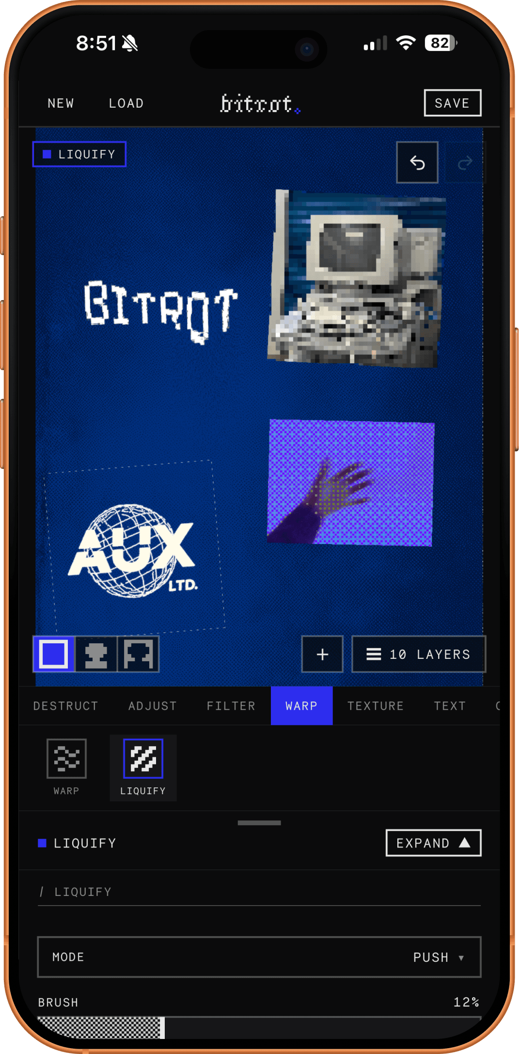 Bitrot Studio Flyer Creator
