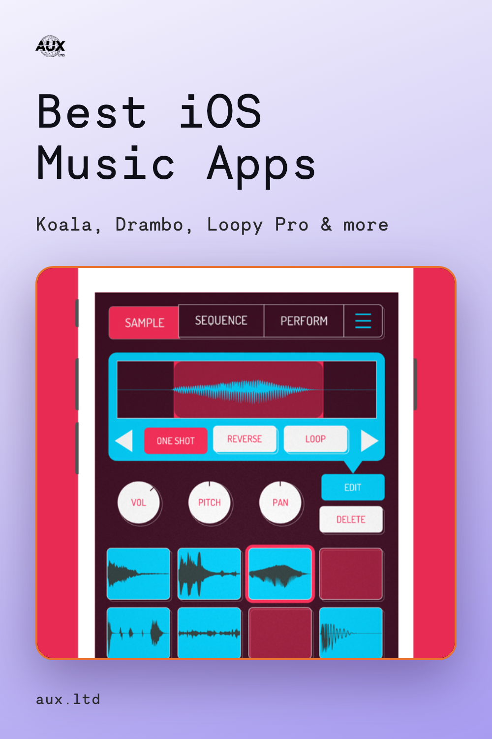 A hands-on guide to the best iOS music apps for sound design, sampling, granular synthesis, ambient music, and mobile production — from Outsidify and Animoog Z to Koala, Borderlands, Drambo, and Loopy Pro.